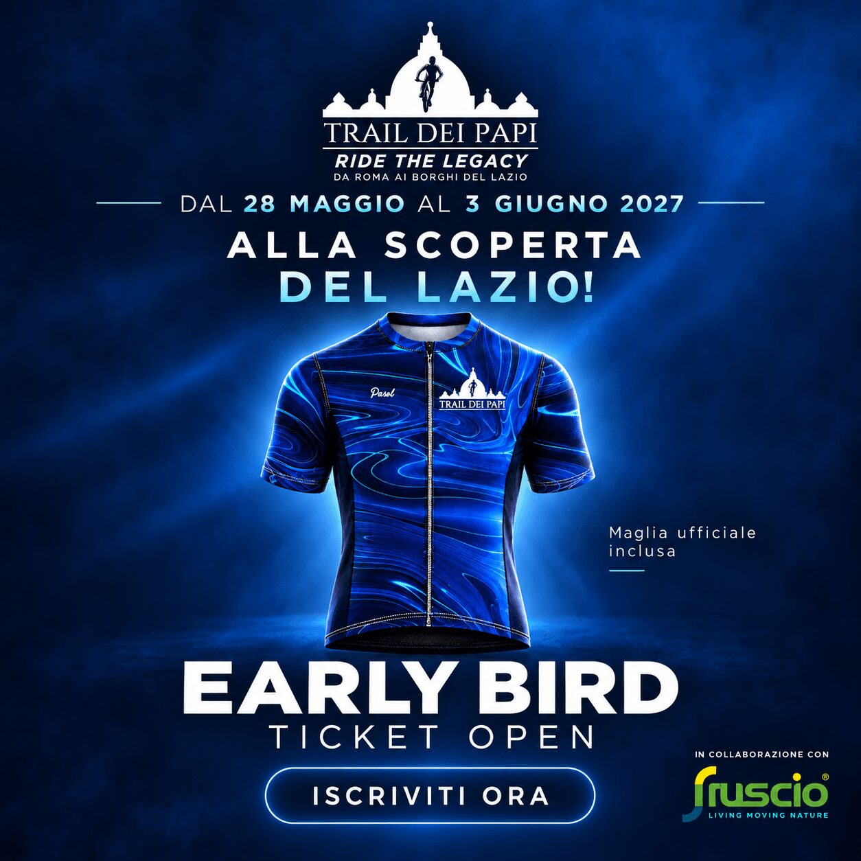 Trail dei Papi 2027 — Gravel & Bikepacking nel Lazio interno